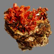 Crocoite with Pyromorphite