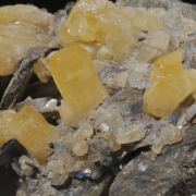  Chrome Cerussite (with micro Linarite and Caledonite)