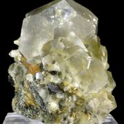 Fluorite, quartz, sphalerite