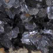 Creedite (purple crystals)