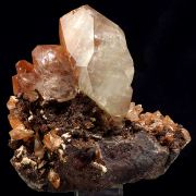 Calcite, hematite