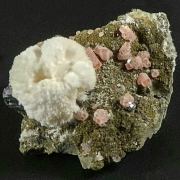 Calcite and Rhodochrosite with Sphalerite