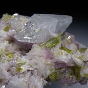 Topaz with Tourmaline