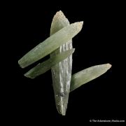 Quartz included by Hedenbergite (Prasem)