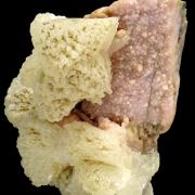 Rhodochrosite, calcite