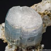 Apatite on Quartz