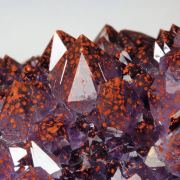 QUARTZ var. AMETHYST with HEMATITE inclusions