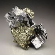 skeletal GALENA, PYRITE