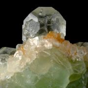 Fluorite on Quartz (older Chinese)