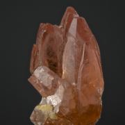 Rhodochrosite - classic scalenohedral crystals