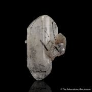 Euclase with Schorl inclusions, Muscovite