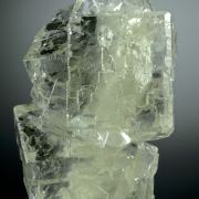 Fluorite - gem-clear modified cubes