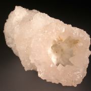 Apophyllite with Chalcedony & Quartz