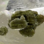 Calcite, quartz