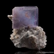 Fluorite on Quartz