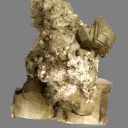 Adularia with Chlorite and Apatite.