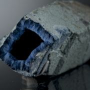 Shattuckite and Plancheite after Anhydrite