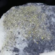 Gold with Pyroxmangite and sulfides plus Quartz