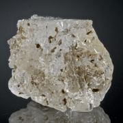 Pollucite - gemmy etched crystal mass