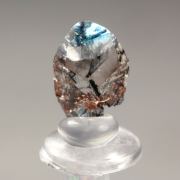 gem EUCLASE with TOURMALINE var. SCHORL inclusions