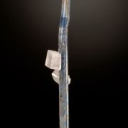 Barite on Stibnite 