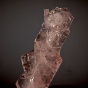 Fluorapatite - stacked crystal chain