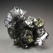 skeletal GALENA, PYRITE