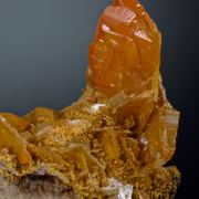 Wulfenite with Mimetite - classic USA