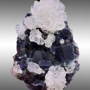 Fluorite, quartz OKORUSU