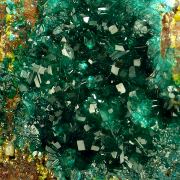 Dioptase, mimetite