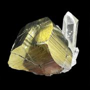 Pyrite, quartz SPRUCE USA