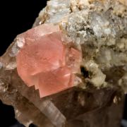 Pink Fluorite & Smoky Quartz