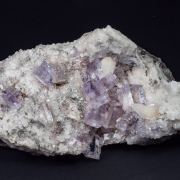 Fluorite, Calcite, Quartz