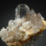 Topaz with Quartz and Clevlandite