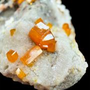 Wulfenite, cerussite ARIZONA