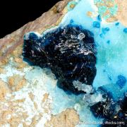 Veszelyite on Hemimorphite