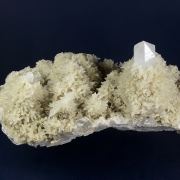 Calcite on Quartz