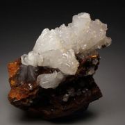 HEMIMORPHITE, CALCITE