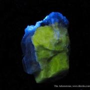 Fluorapatite on Apatite (Fluorescent)