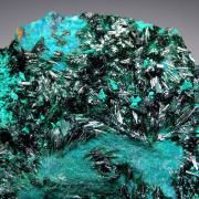 Atacamite on Chrysocolla