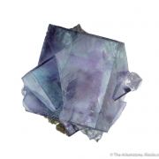 Fluorite with Arsenopyrite