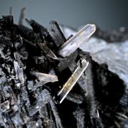 Bustamite - bladed and hairy type crystals