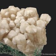 Plumboan Aragonite var. Tarnowitzite (fl)