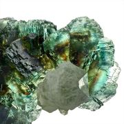 Fluorite, quartz OKORUSU