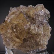 Fluorite with inclusions of Chalcopyrite