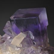 Fluorite - beveled edge cubes with phantoms