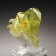 gem BRAZILIANITE, ALBITE