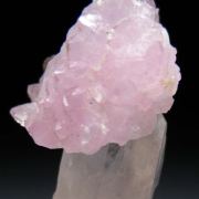Eosphorite on Rose Quartz
