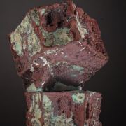Copper pseudomorph after Aragonite