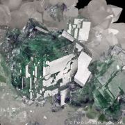 Fluorite with Quartz